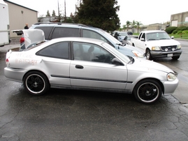 1999 HONDA CIVIC DX SILVER 1.6L AT 2DR A15284